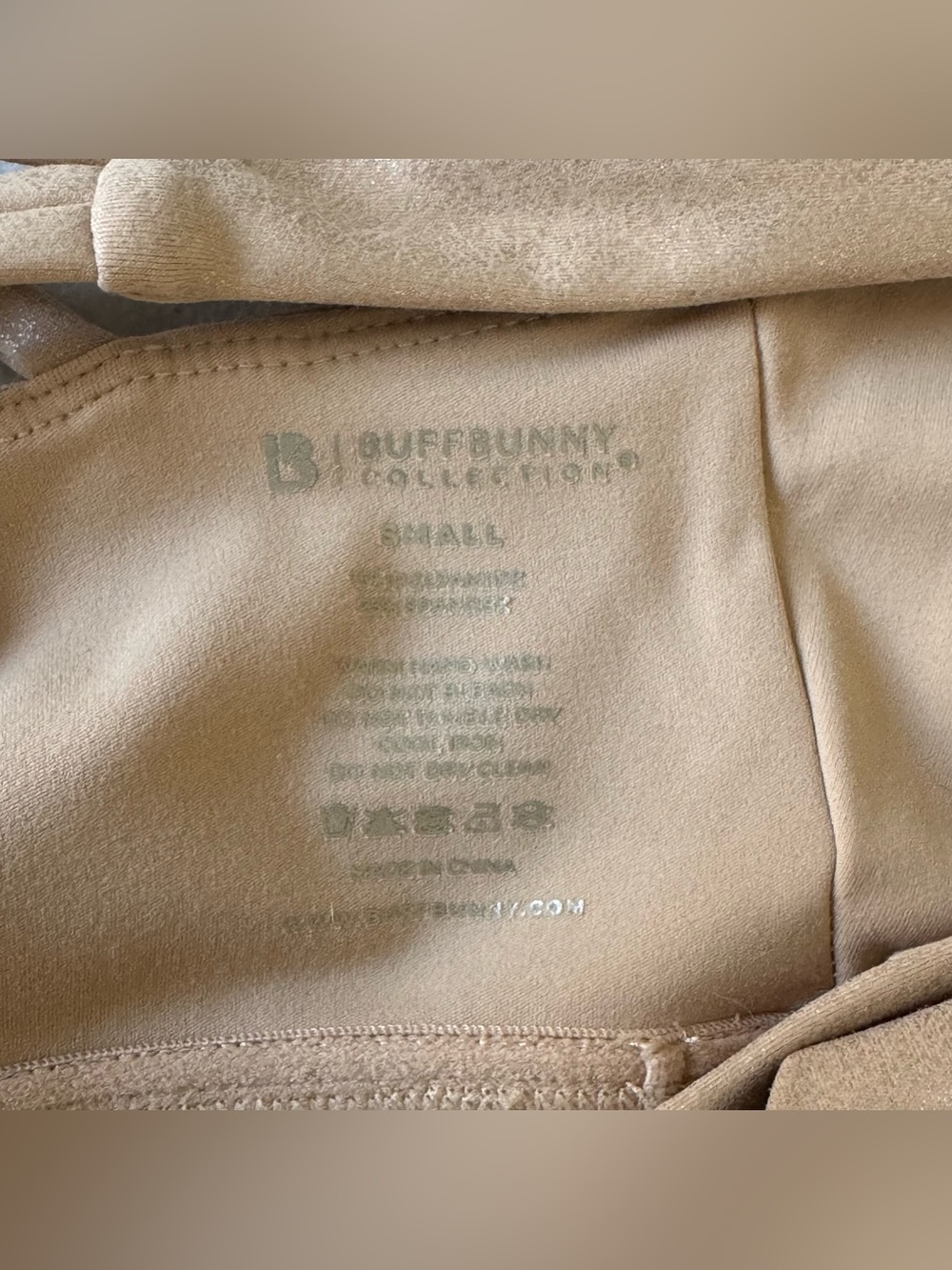 Buffbunny Revolution Sports Bra In Gold Size S - Picture 8 of 9